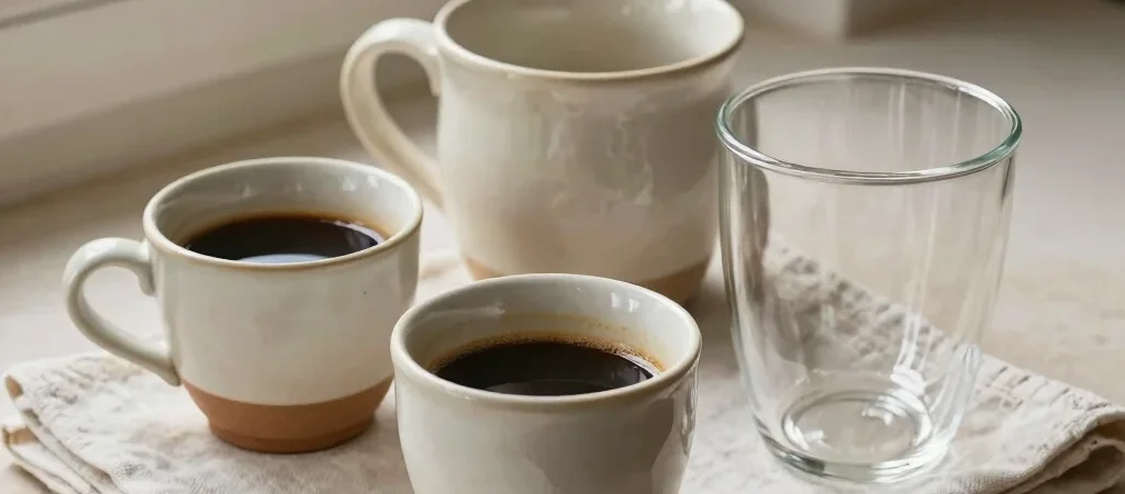 How Cup Shape Changes a Coffee Break