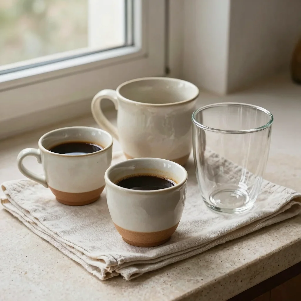 How Cup Shape Changes a Coffee Break